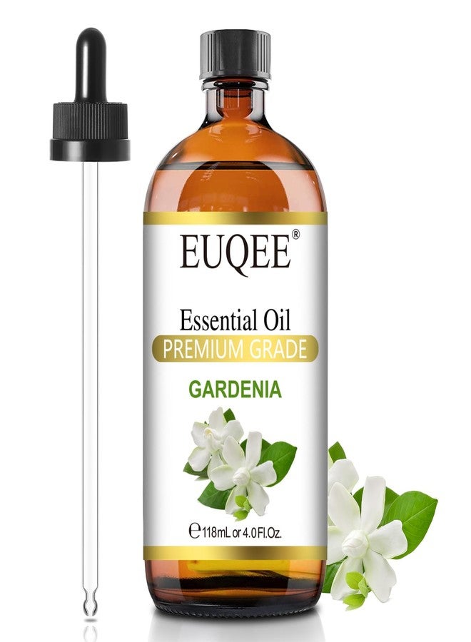 EUQEE 118ml Gardenia Essential Oil, Pure & Premium Grade Aromatherapy Oil Great for Diffuser, DIY Soap, Candle Making, Skin Care, Natural Gardenia Oil Floral Aroma for Mood (4Fl. OZ) - Image 1